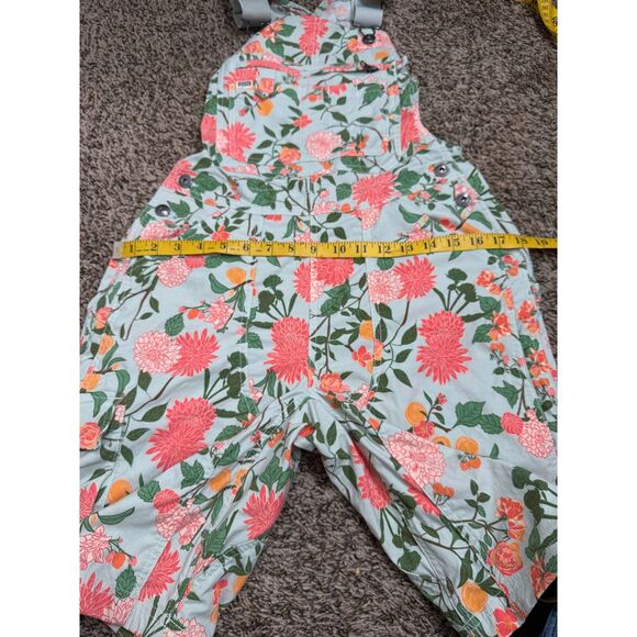 Duluth Trading Womens Heirloom Gardening Short Overalls Sz XS Gorpcore Cargo - Picture 7 of 8